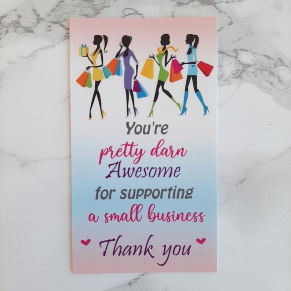 100 Thank You Cards - Picture 3 of 9